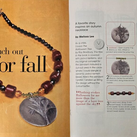 Bead Style Magazine November 2008 Fun Gift Ideas - Picture 8 of 10